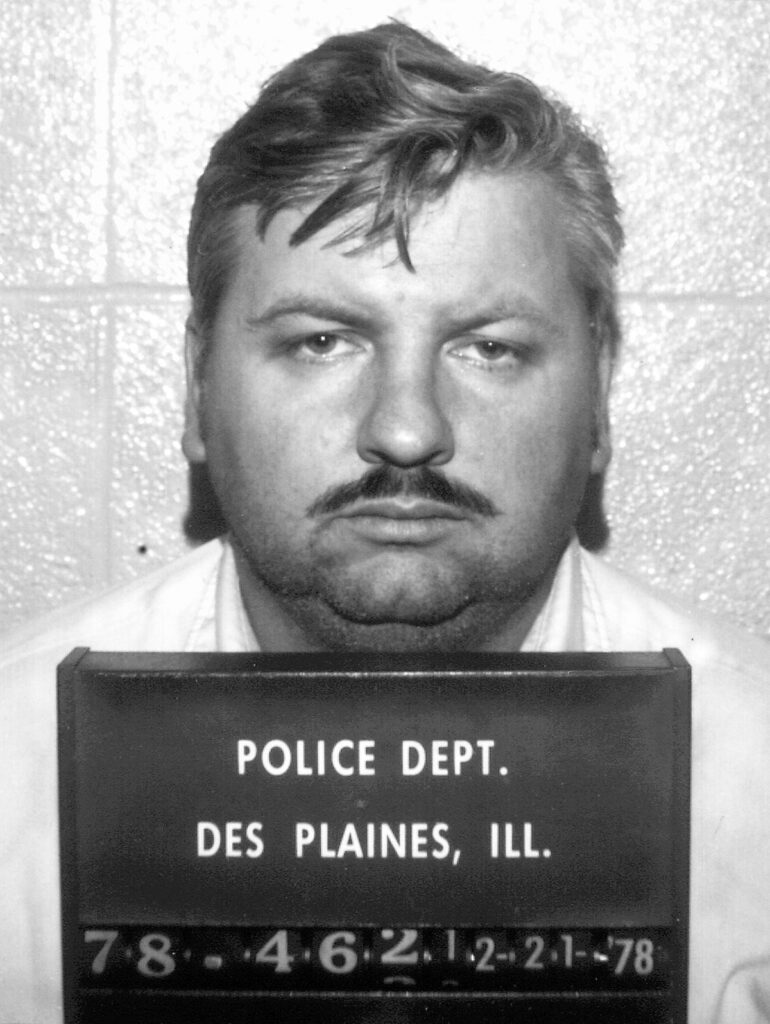 Imagen de archivo de la ficha policial de John Gacy.